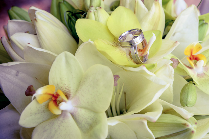 snubní prsteny, svatební kytice Benešov