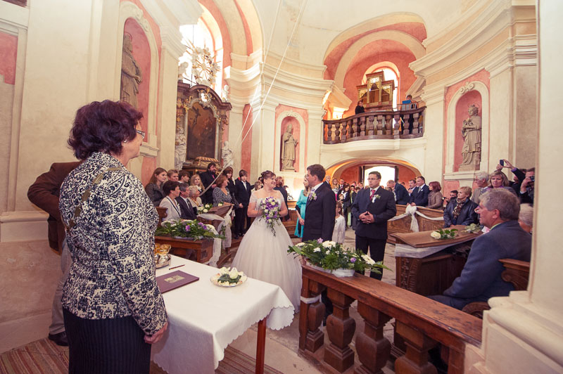 svatební obřad Jankov